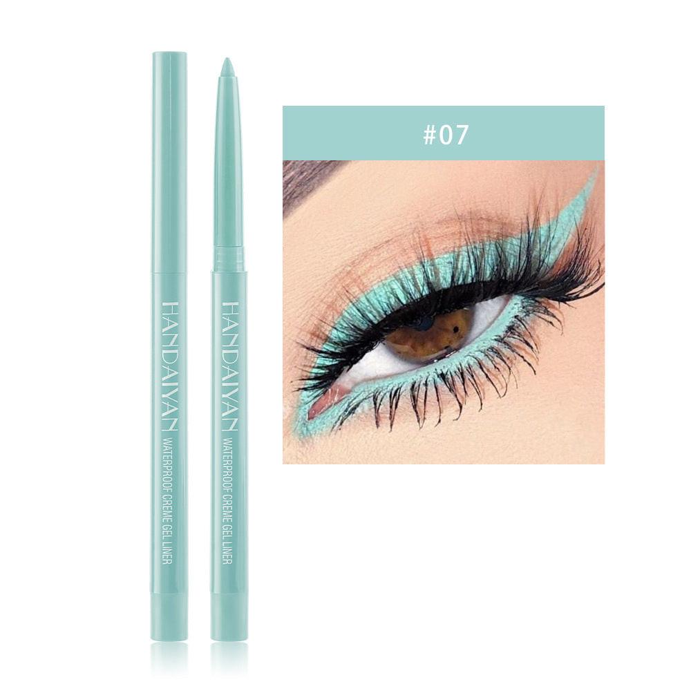 20 Color Cat Eye Makeup Waterproof Neon Colorful Liquid Eyeliner Pen Make Up Comestics Long-lasting Black Eye Liner Pencil.