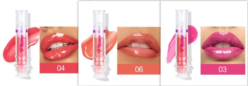 New Tube Lip Rich Lip Color Slightly Spicy Lip Honey Lip Glass Mirror Face Lip Mirror Liquid Lipstick.