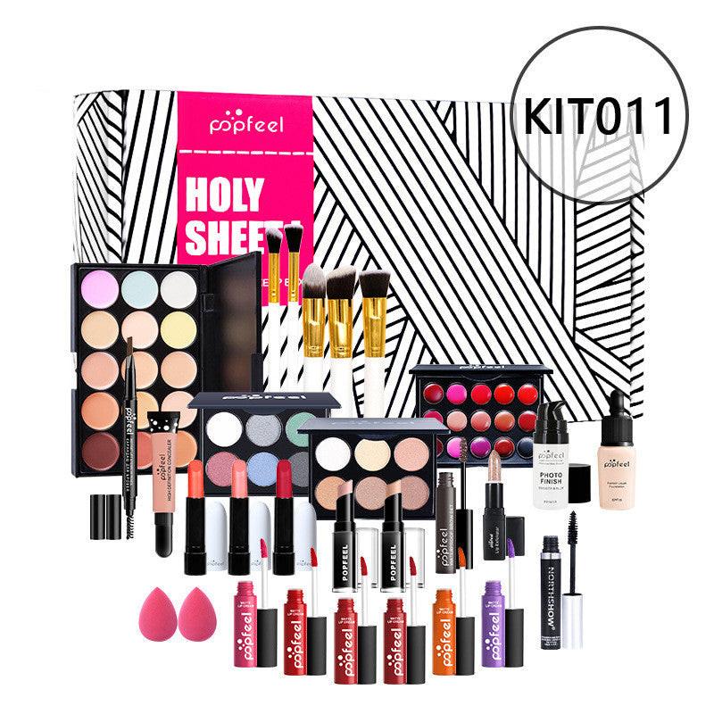 Makeup Cosmetics Set Beginner Combination Concealer Eyeliner Eyebrow Pencil.