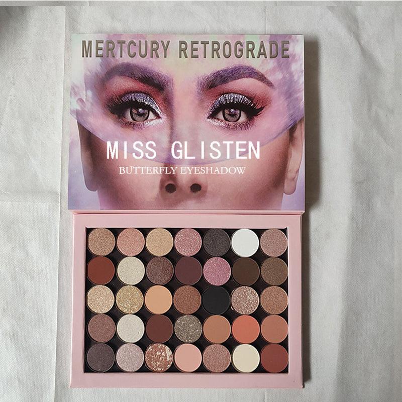 Color Magnetic Eyeshadow Palette Anti Sweat And Non-smudge Gloss Matte Eyeshadow.