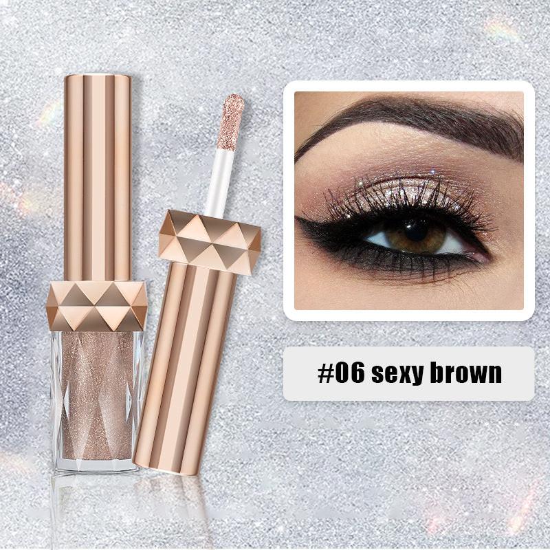 Monochrome Liquid Eye Shadow A Drop Of Tears Highlight Pearl Color Eye Shadow Makeup.