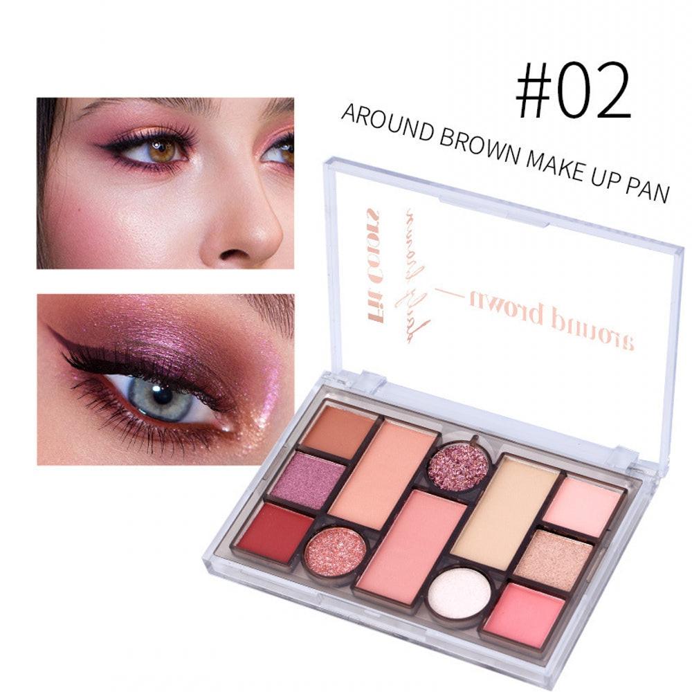 Matte Pearlescent Earth Eyeshadow Palette.