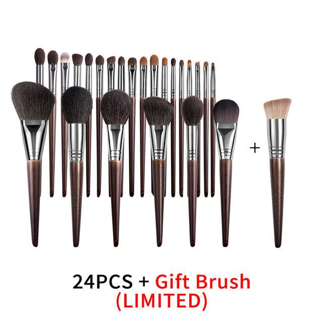 Natural Makeup Brushes Set Eyeshadow Make Up Brush Goat.