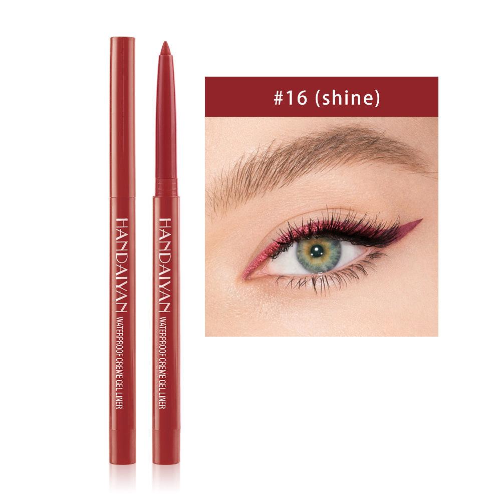 20 Color Cat Eye Makeup Waterproof Neon Colorful Liquid Eyeliner Pen Make Up Comestics Long-lasting Black Eye Liner Pencil.