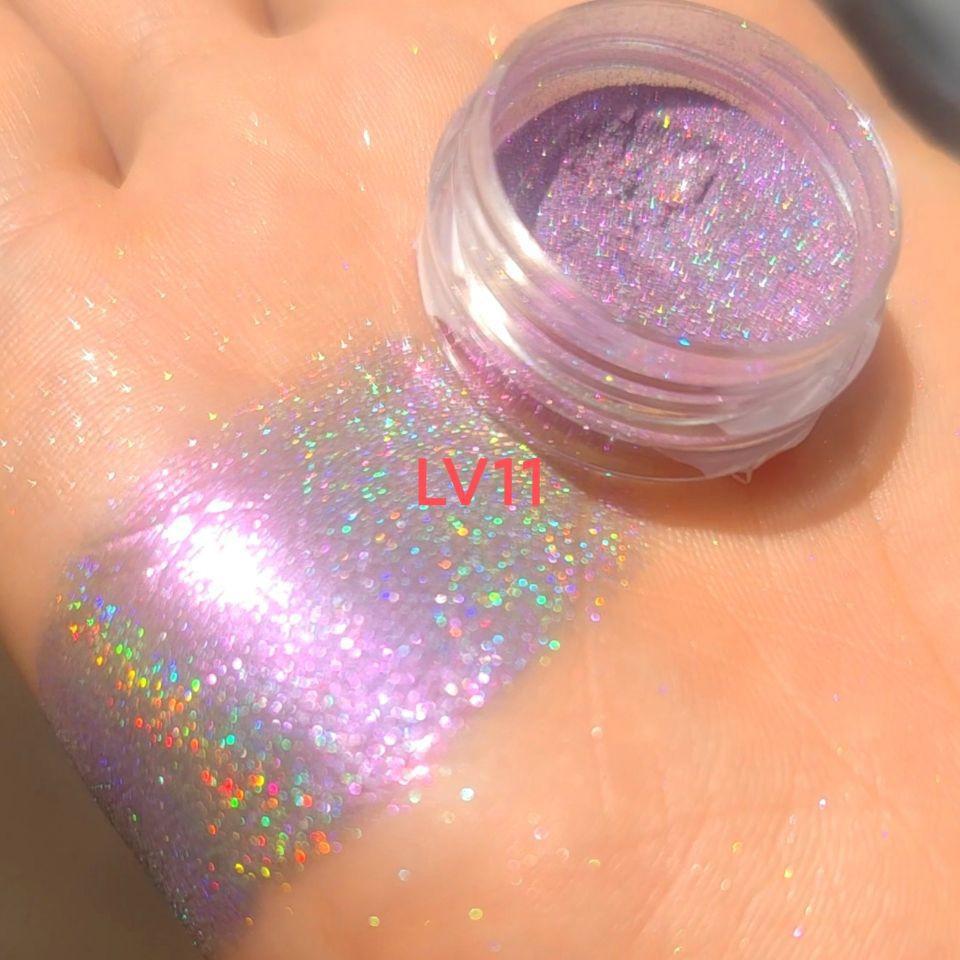 Laser Rainbow Candy Highlight Color Changing Pearl Powder.