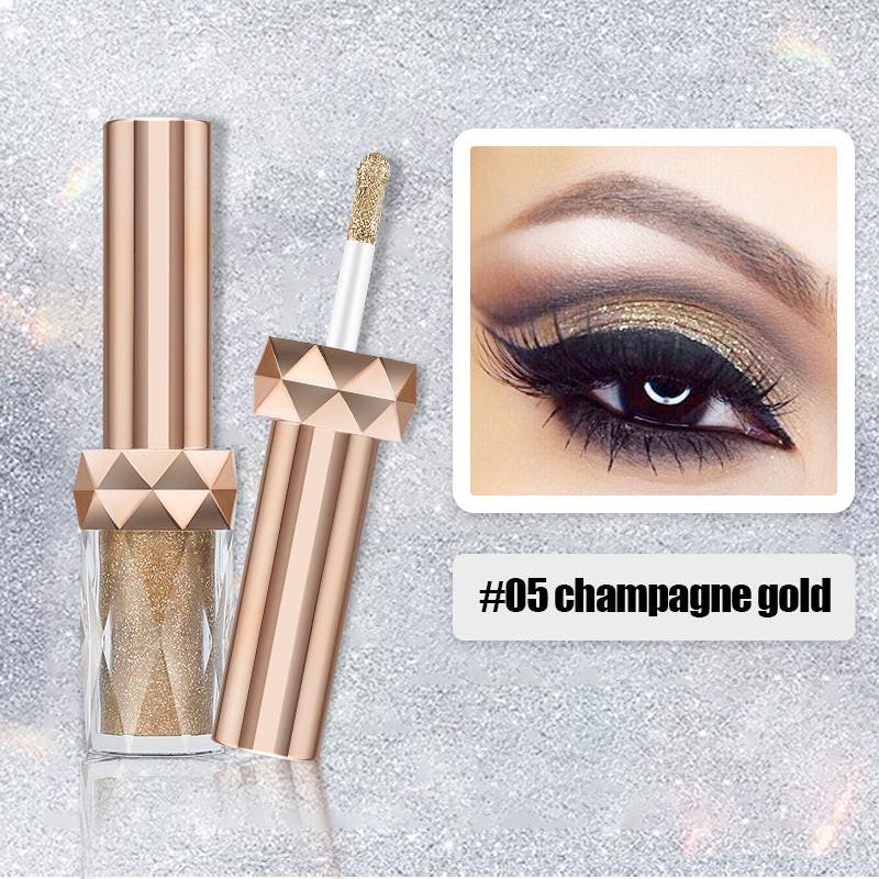 Monochrome Liquid Eye Shadow A Drop Of Tears Highlight Pearl Color Eye Shadow Makeup.