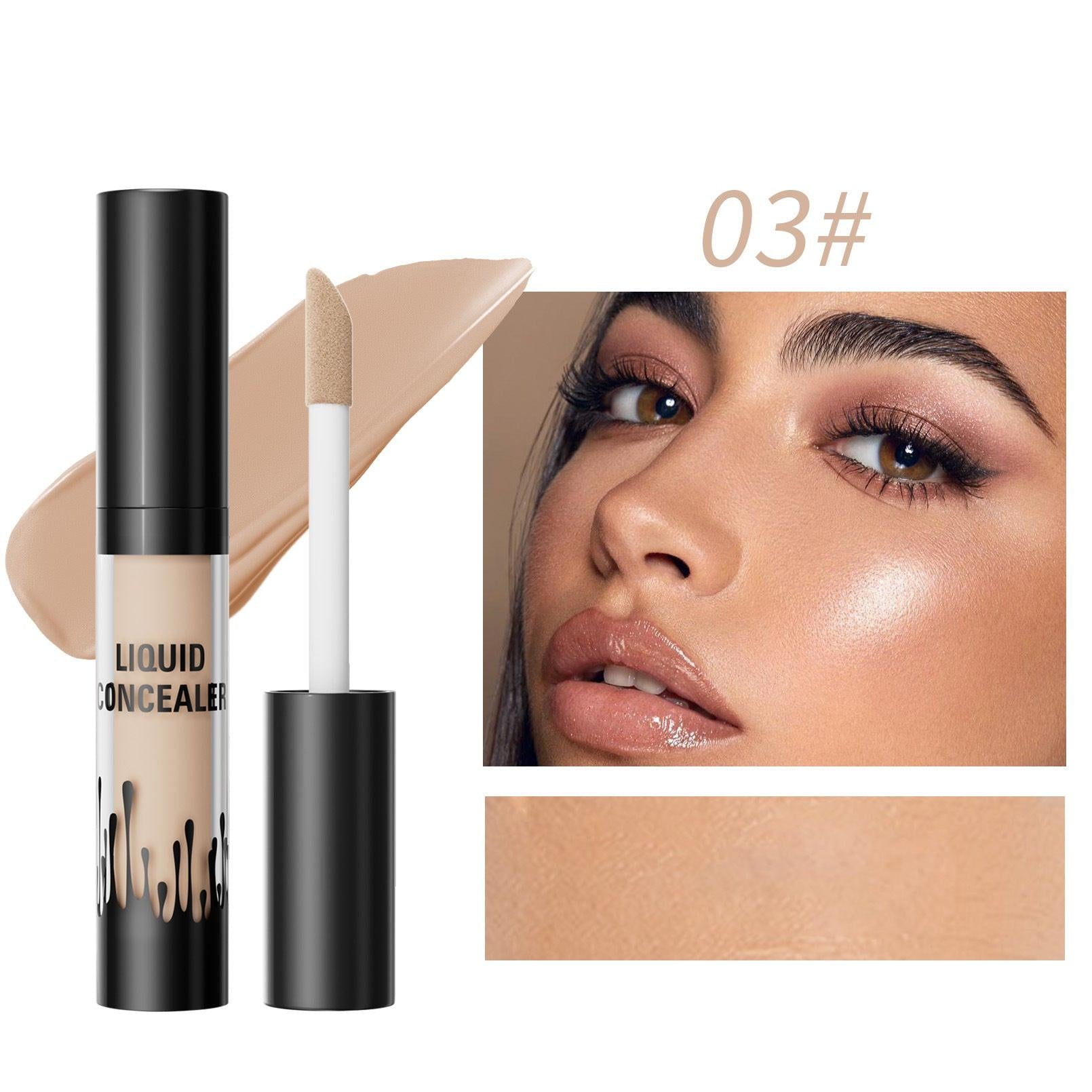 Natural Fit Liquid Concealer Waterproof And Sweat-resistant.