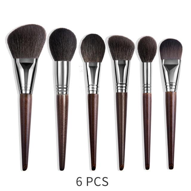 Natural Makeup Brushes Set Eyeshadow Make Up Brush Goat.