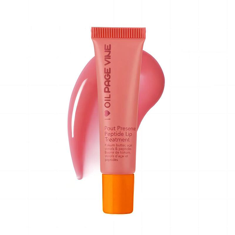Polypeptide Lip Gloss Yellow Oil Moisturizing Liquid.