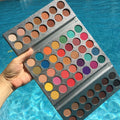 63 Colors High Gloss Matte Eyeshadow Sequins Eye Shadow Plate.