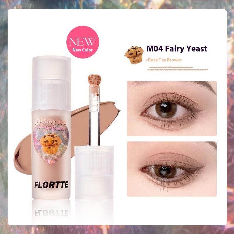 Eye Shadow Plate Thin And Glittering Matte Crouching Silkworm Brightening.