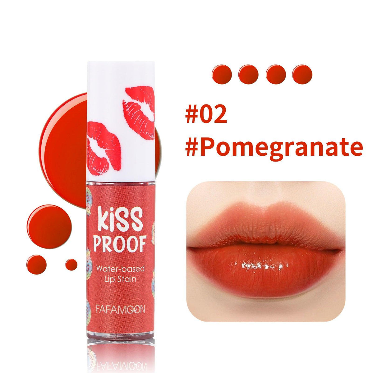 Lipstick Does Not Fade Dyed Moisturizing, Matte.