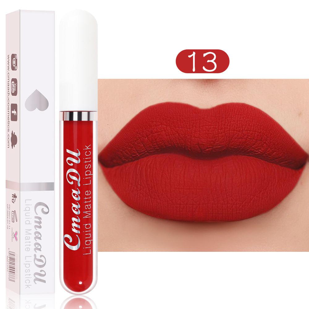 Matte Non-stick Cup Waterproof Long-lasting Lip Gloss.