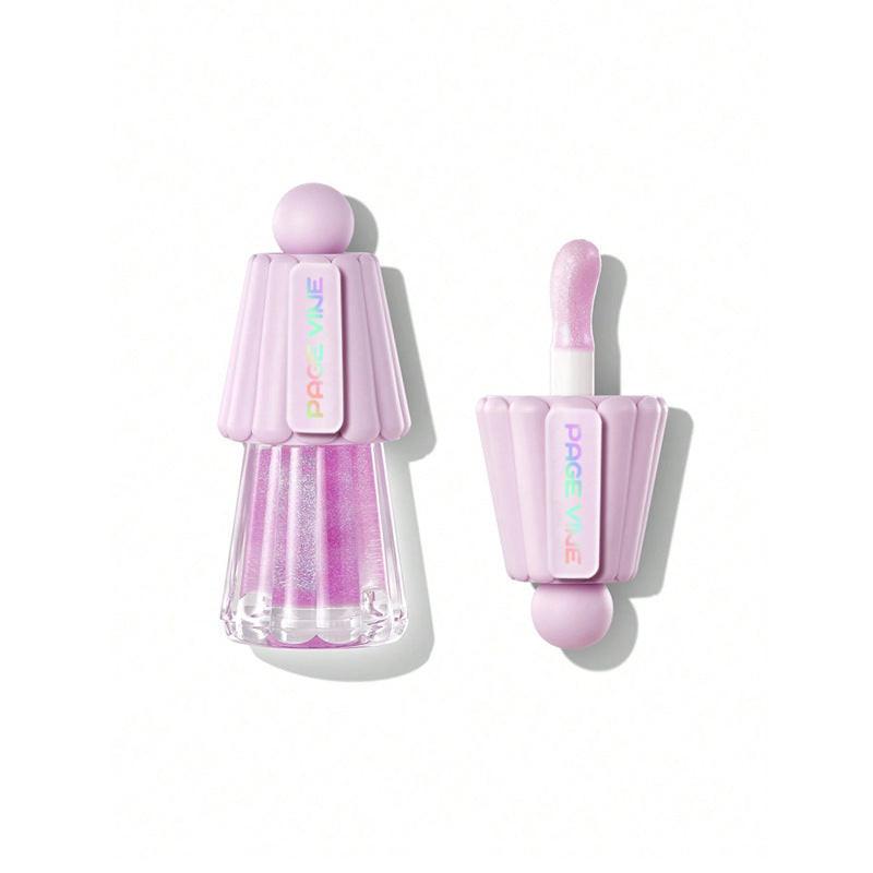 Jelly Big Brush Lip Gloss Moisturizing Lasting Fade Lip Lines.