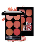 Make-up Multi-color Boutique Domestic Product Six-color Blush Repair Makeup.