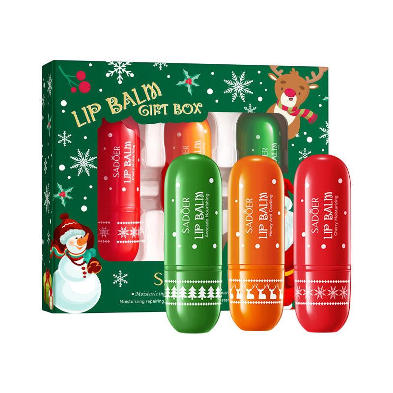 Full English Christmas Moisturizing Lipstick Gift Box.