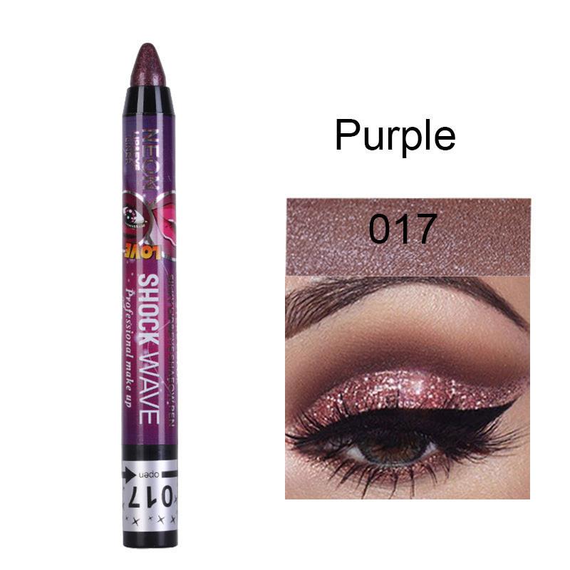Eyeshadow Stick Eye Shadow Pencil Long Lasting Without Drying Eyes Makeup Pen Shimmer Cosmetics Tool.
