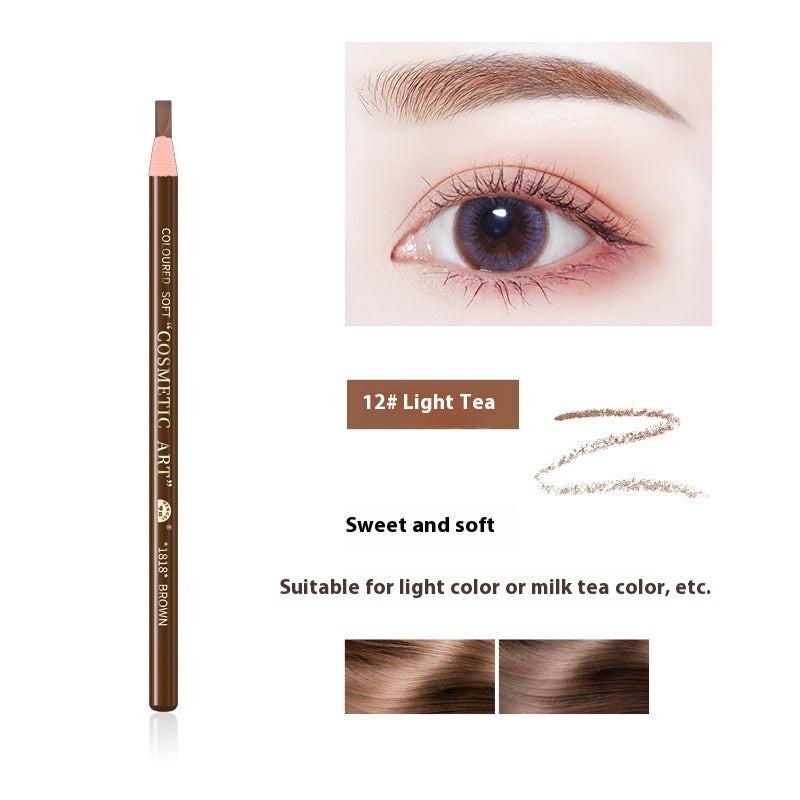 Line Drawing Eyebrow Pencil Sweat-proof Long Lasting Smear-proof Makeup Waterproof.