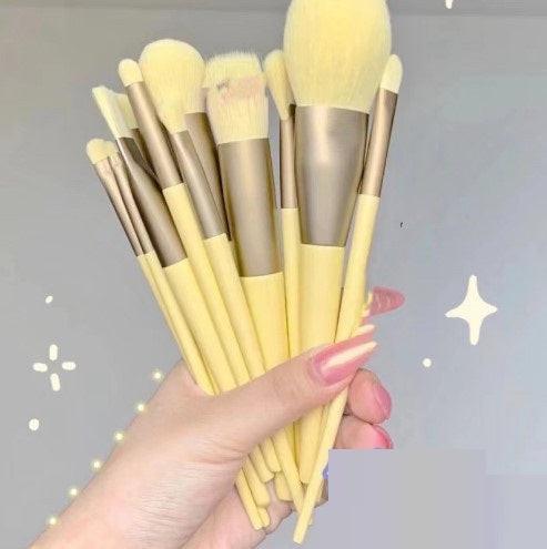 13Pcs Makeup Brush Set Make Up Concealer Brush Blush Powder Brush Eye Shadow Highlighter Foundation Brush Cosmetic Beauty Tools.