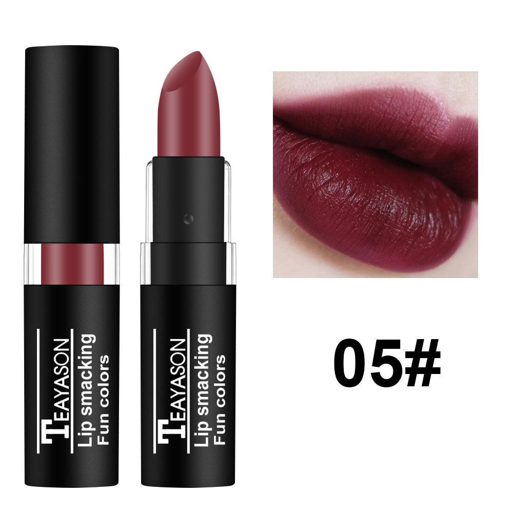 Dark Lipstick White Nude Color Vampire Halloween Creative Makeup Retro.