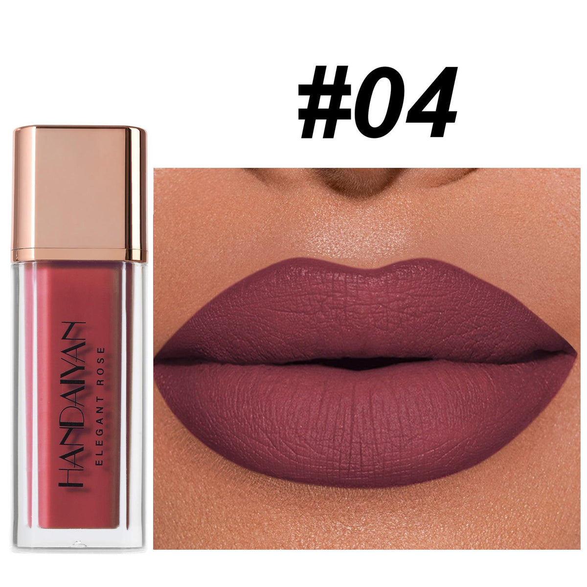 Lip Gloss Quick-drying 8 Colors No Stain On Cup Does Not Fade.