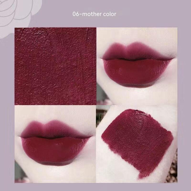 Matte Finish Long Lasting No Stain On Cup Discoloration Resistant Lipstick Lip Liner.