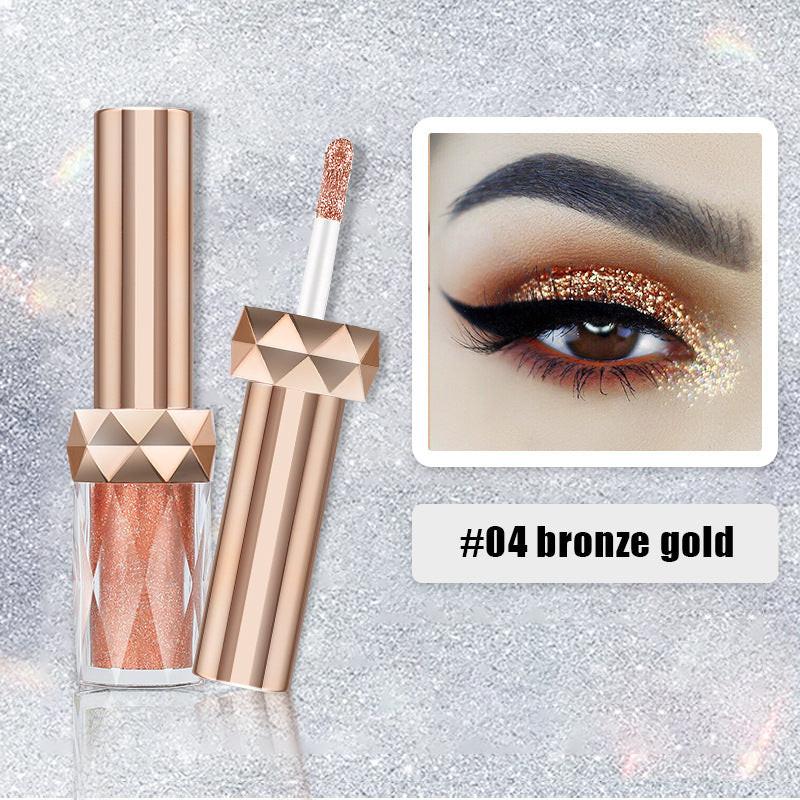 Monochrome Liquid Eye Shadow A Drop Of Tears Highlight Pearl Color Eye Shadow Makeup.