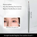 Bend Head Eyeliner Brush Eye Detail Makeup Brush Under Eyes Tear Trough For Women Fine Liner Concealer Brush.