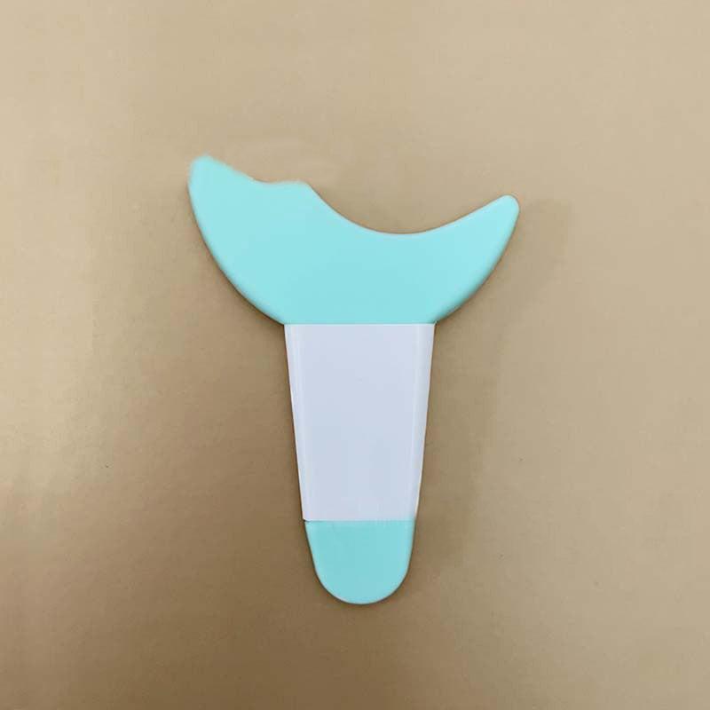 Silicone Mascara Eyelash Shield Applicator Guard Tool Multifunction Eyelash Eyeshadow Pads Reusable Eyelashes Guide Tool Makeup Stencil Aid Makeup Template Tool Outline Eyes Eyeliner Eyelash Guide Too.