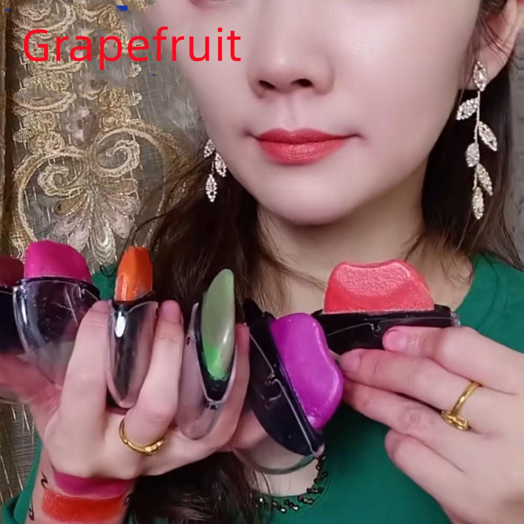 Lazy Lipstick One Kiss Molded Waterproof Moisturizing Moisturizer.