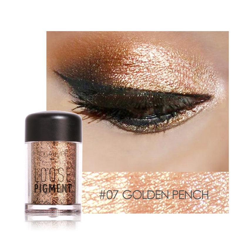 Colorful Pearlescent Glitter Eye Shadow.
