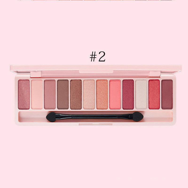Beginner 12color Eyeshadow Palette Nude Makeup.