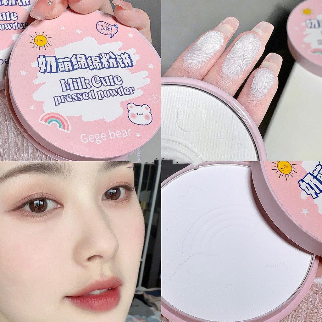 Clear Finishing Concealer Matte Brightening Makeup Face Powder.