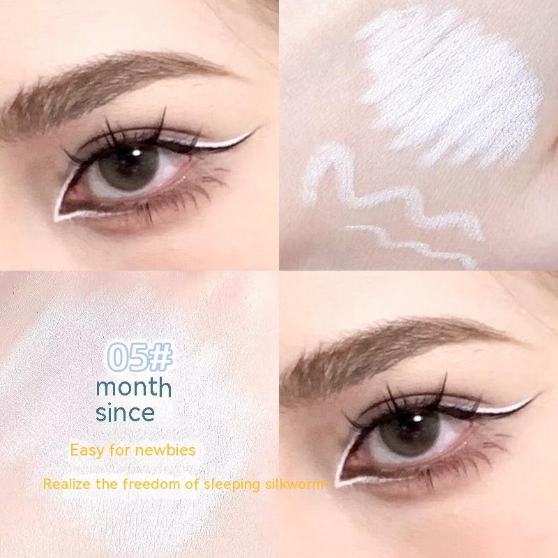 Crouching Silkworm Lazy Eye Makeup Thin And Glittering Pearlescent Bright Novice Style Brightening Eyeliner.