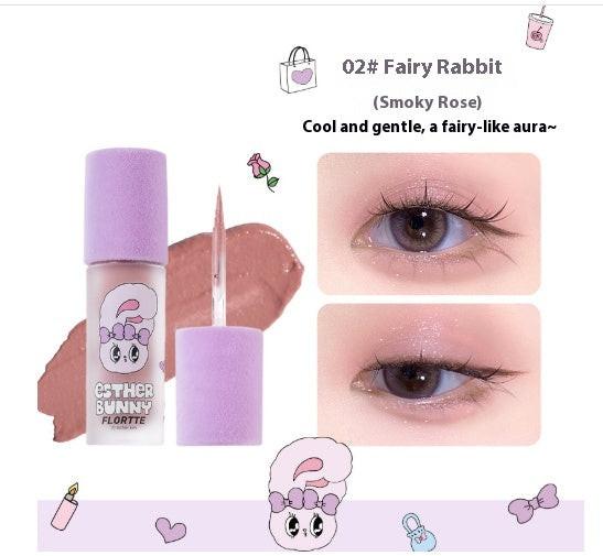 Eye Shadow Plate Thin And Glittering Matte Crouching Silkworm Brightening.
