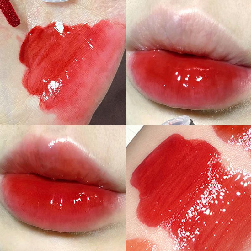 Encounter Beautiful Water Light Lip Lacquer Clear And White Not Easy To Fade Film Forming Lip Gloss.