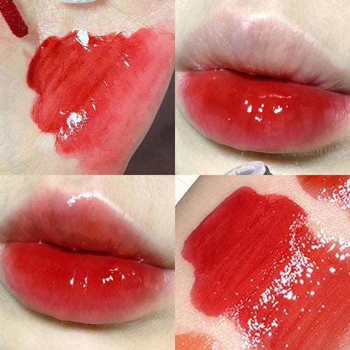Encounter Beautiful Water Light Lip Lacquer Clear And White Not Easy To Fade Film Forming Lip Gloss.
