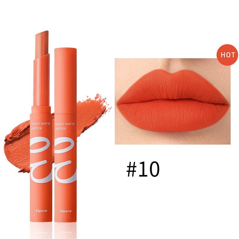 Not Easy To Dip Cup Color Velvet Matte Lipstick.