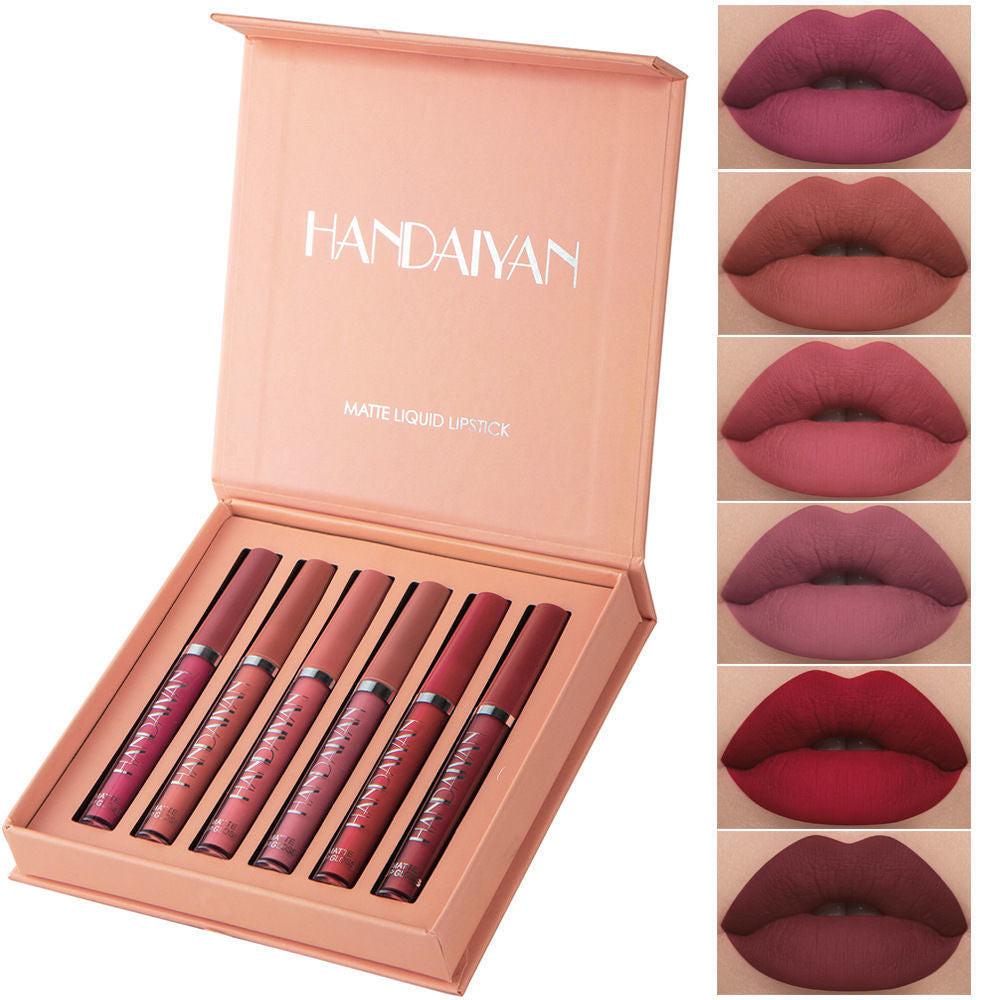 Matte Lip Gloss Set Big Red.