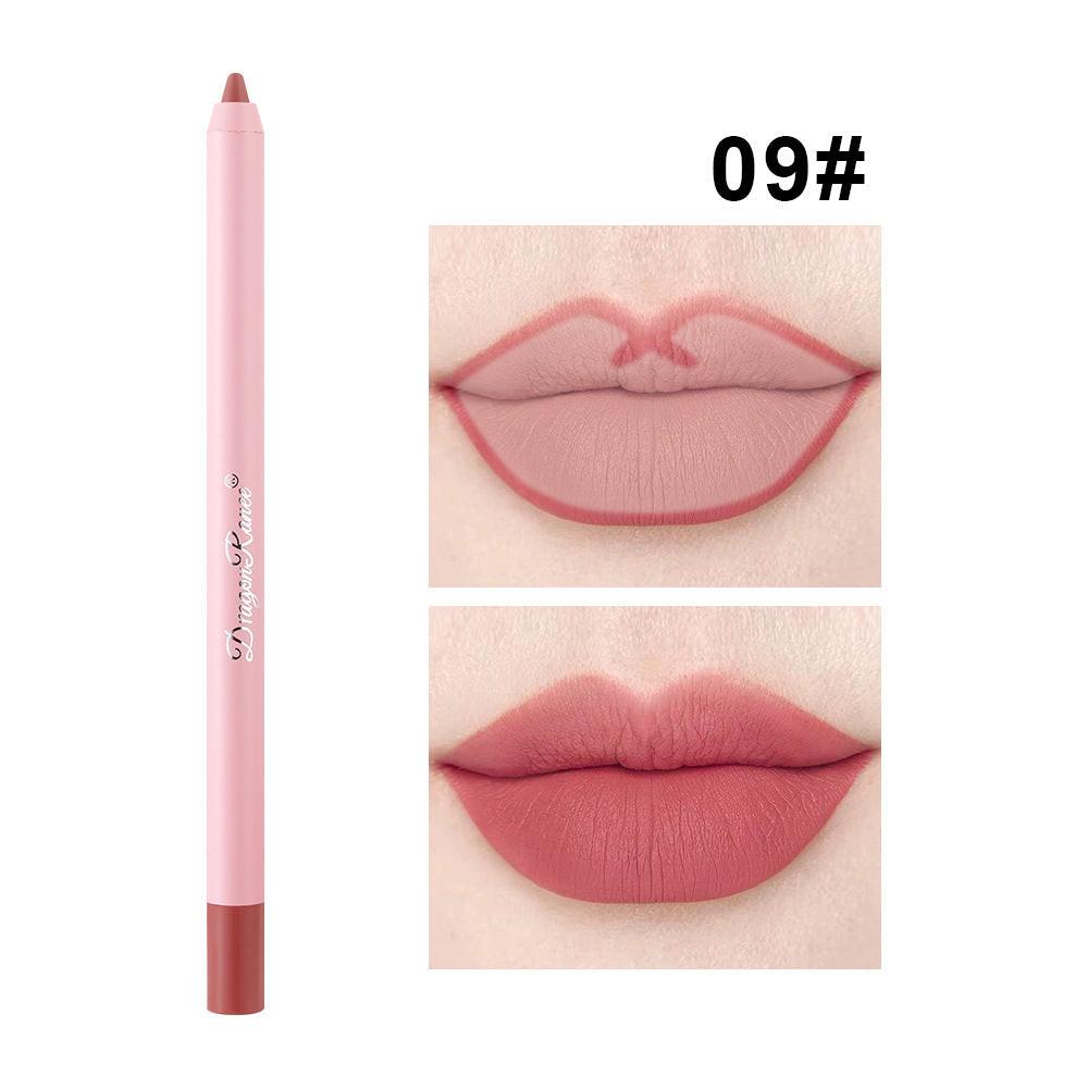 Lip Liner Waterproof Matte Finish Cameo Brown Hook Line Lip Lipstick Pen.