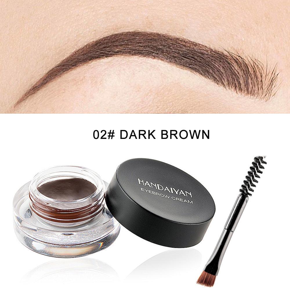 Red Green Blue Purple And Yellow Waterproof Eyebrow Dyeing Cream Multifunctional Painted Eyeliner.