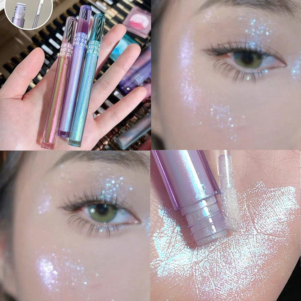 Lying Silkworm Liquid Eye Shadow Cosmetics.