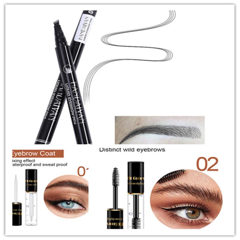 Four-head Eyebrow Pencil Liquid Eyebrow Pencil Tattoo Eyebrow Pencil Eyebrow Pencil 4-head Eyebrow Pencil Four-jaw Eyebrow Pencil.