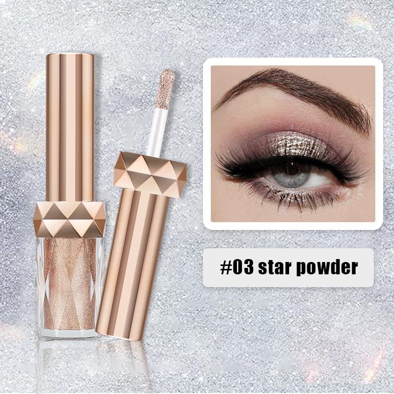 Monochrome Liquid Eye Shadow A Drop Of Tears Highlight Pearl Color Eye Shadow Makeup.