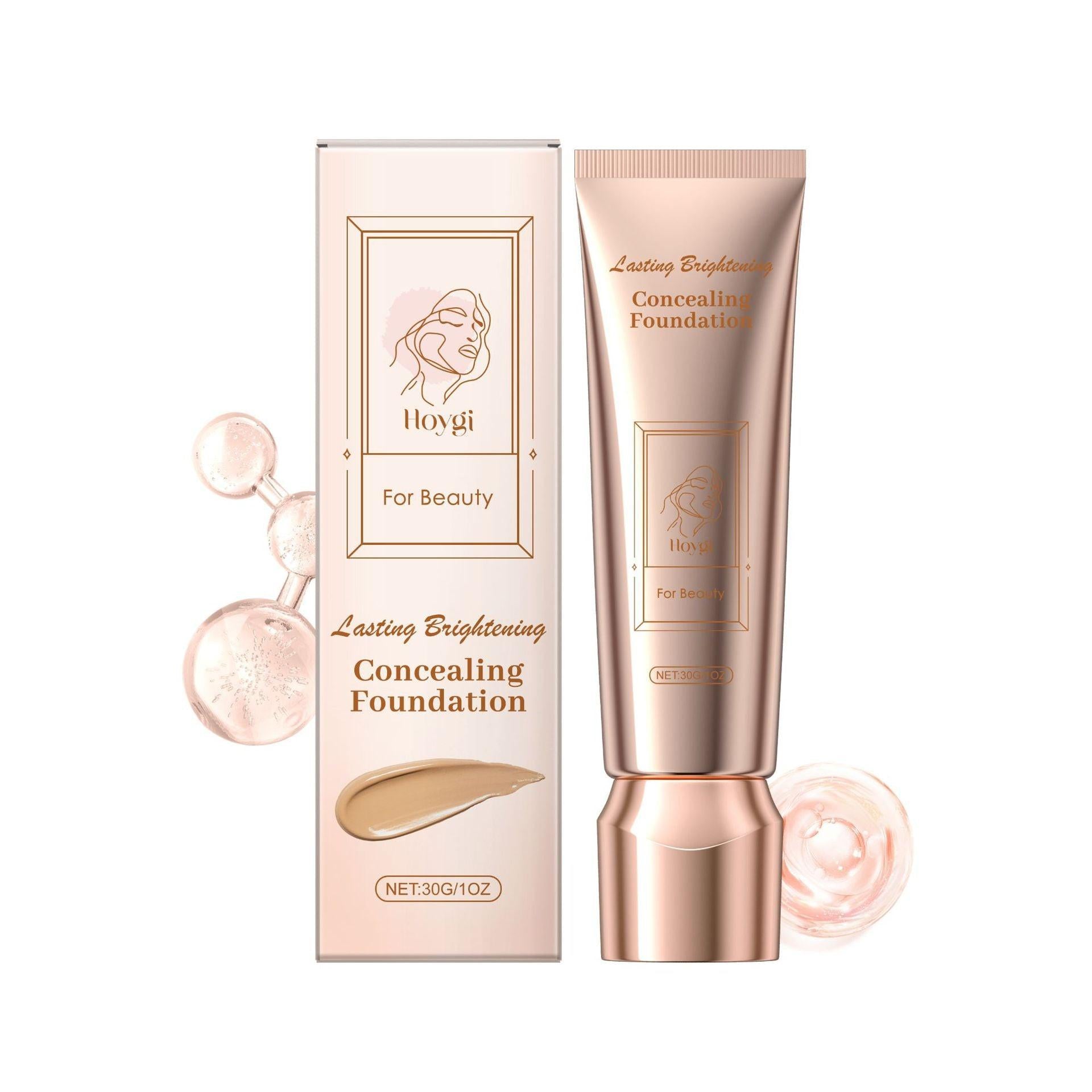 Concealing Foundation Moisturizing, Light And Long-lasting.