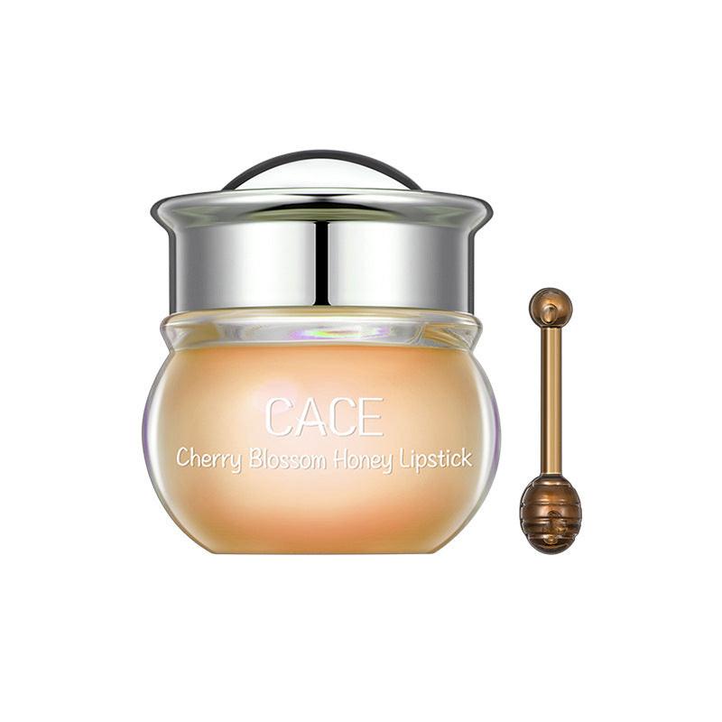 Women's Cherry Blossom Honey Moisturizing Rich Moist Tender Oil Rich Moist Water Locking Not Oily Lipstick.