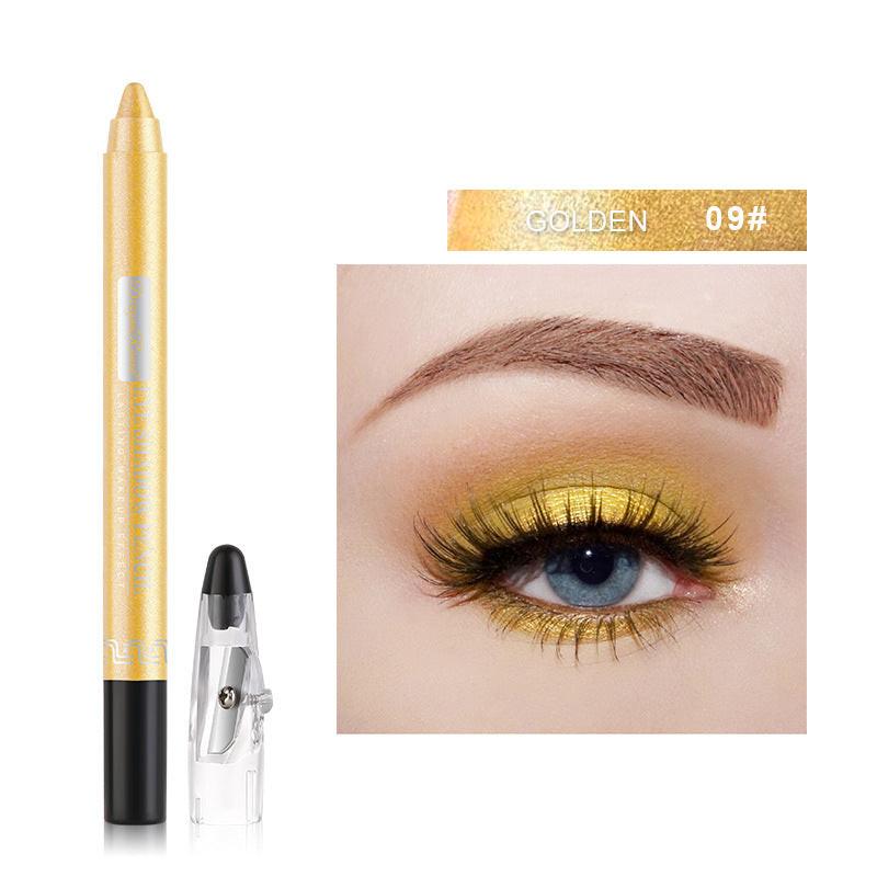 Eyeliner Eye Shadow Stick Shadow Pearlescent Eyeliner With Penknife Bubble Pen.