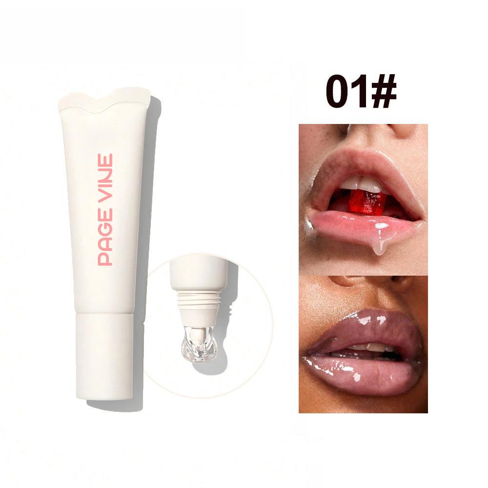 4-color Brightening Lip Balm Moisturizing Exfoliating Skin Long-Lasting Moisturizing Lip Gloss Women Cosmetics.