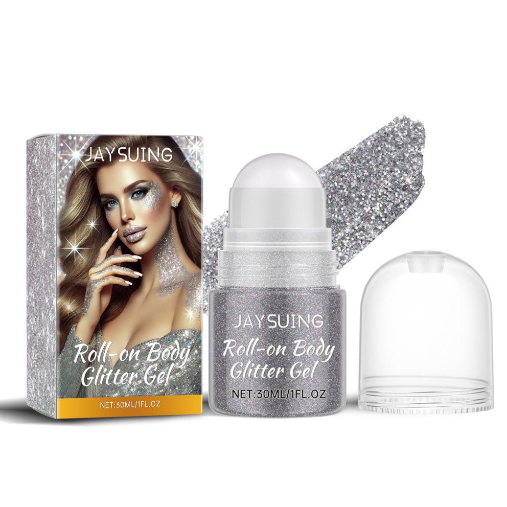 Glitter Roll White 30ML Eye Shadow.