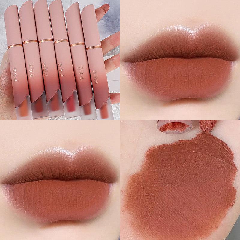 Lip And Cheek Blush Matte Non-Stick White.